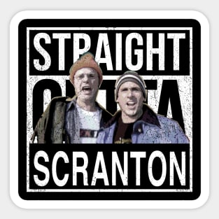 Straight Outta Scranton Sticker